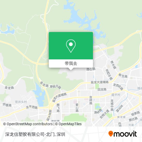 深龙信塑胶有限公司-北门地图