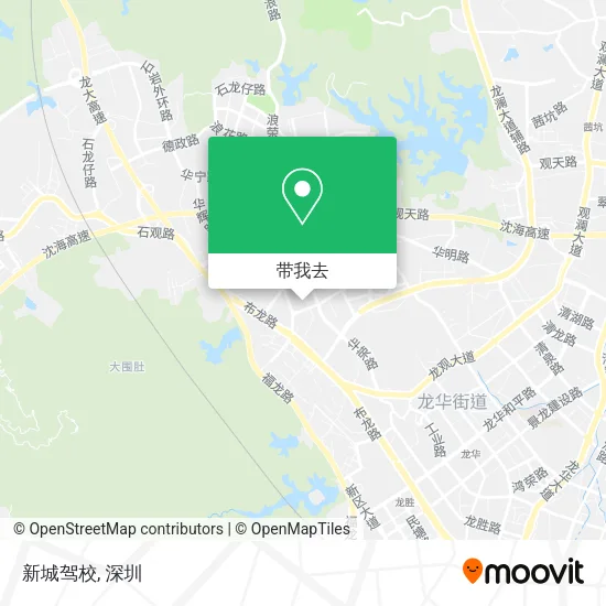 新城驾校地图