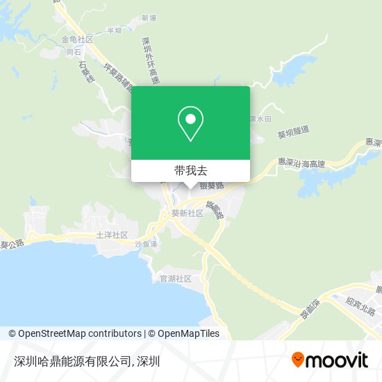 深圳哈鼎能源有限公司地图