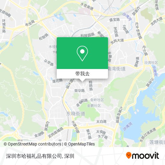 深圳市哈福礼品有限公司地图