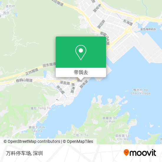 万科停车场地图