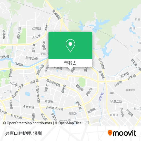 兴康口腔护理地图