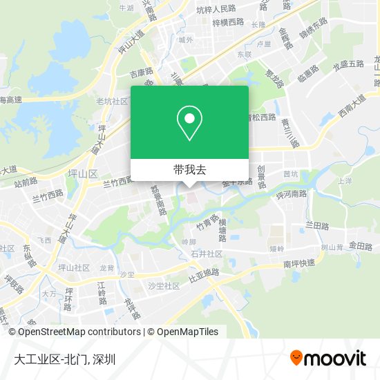大工业区-北门地图
