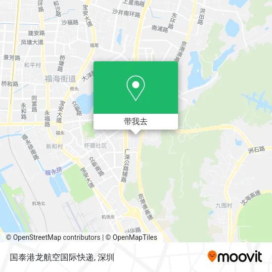 国泰港龙航空国际快递地图