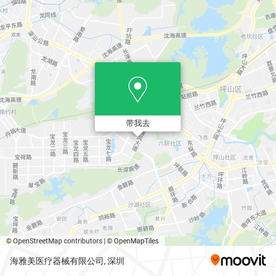 海雅美医疗器械有限公司地图