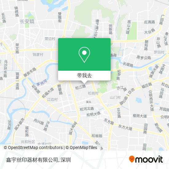 鑫宇丝印器材有限公司地图
