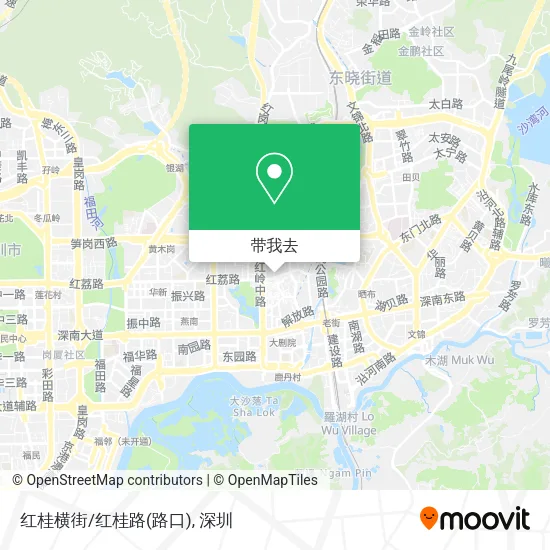 红桂横街/红桂路(路口)地图