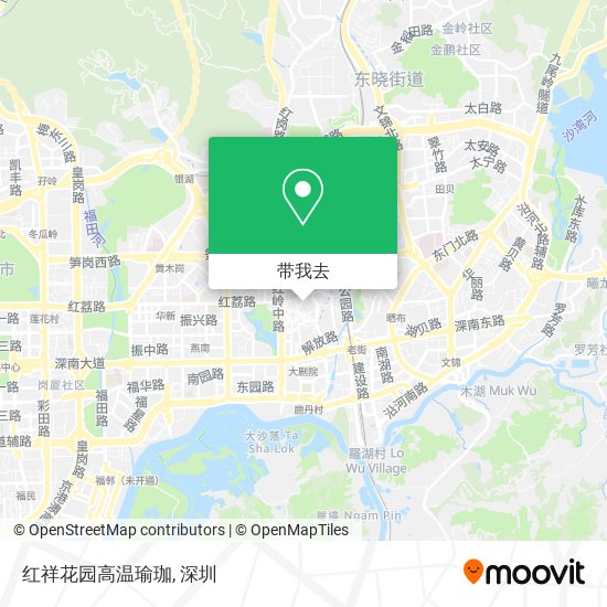 红祥花园高温瑜珈地图