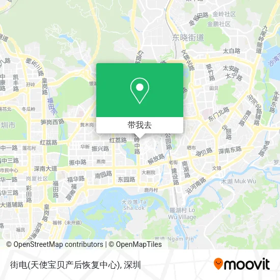 街电(天使宝贝产后恢复中心)地图