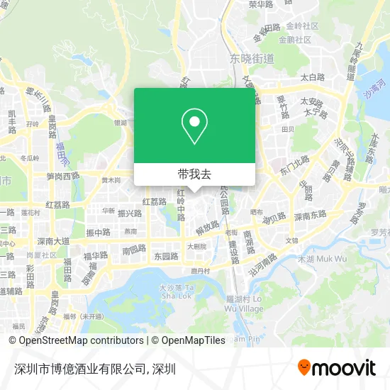 深圳市博億酒业有限公司地图