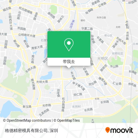 格德精密模具有限公司地图