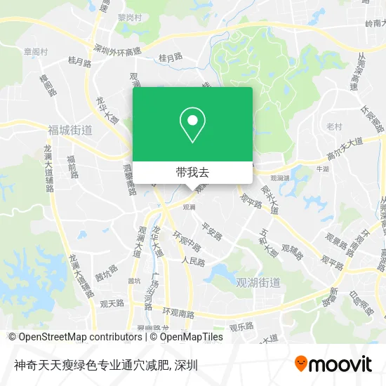 神奇天天瘦绿色专业通穴减肥地图