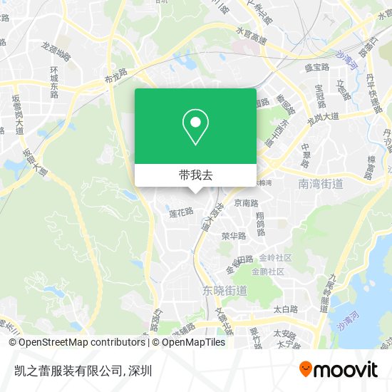 凯之蕾服装有限公司地图