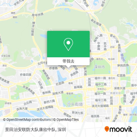 景田治安联防大队康欣中队地图