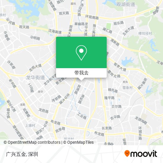 广兴五金地图