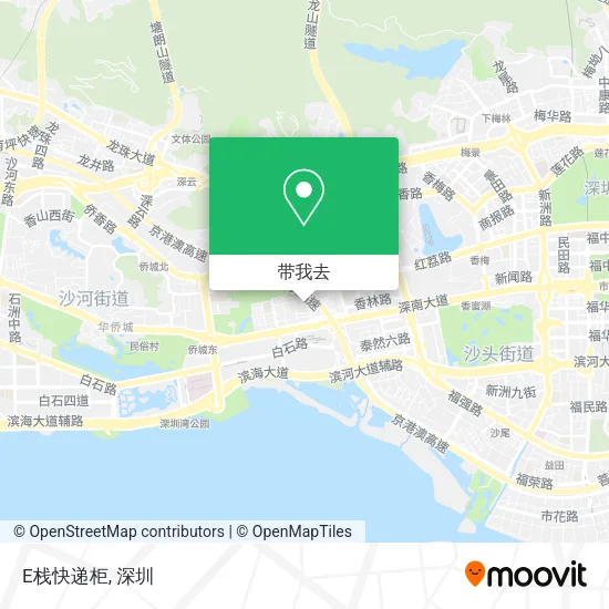 E栈快递柜地图