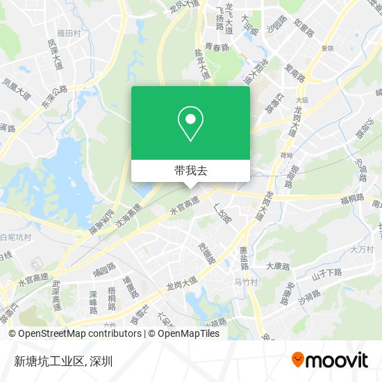 新塘坑工业区地图