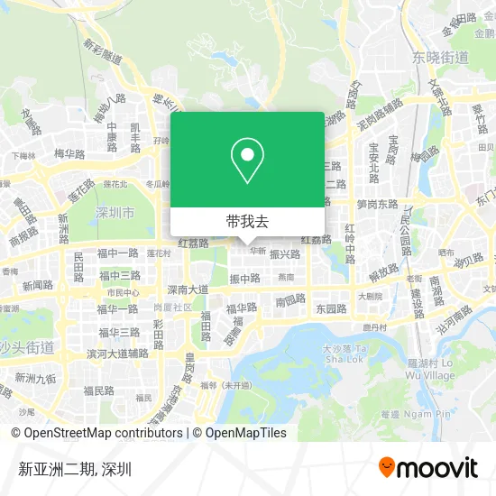 新亚洲二期地图