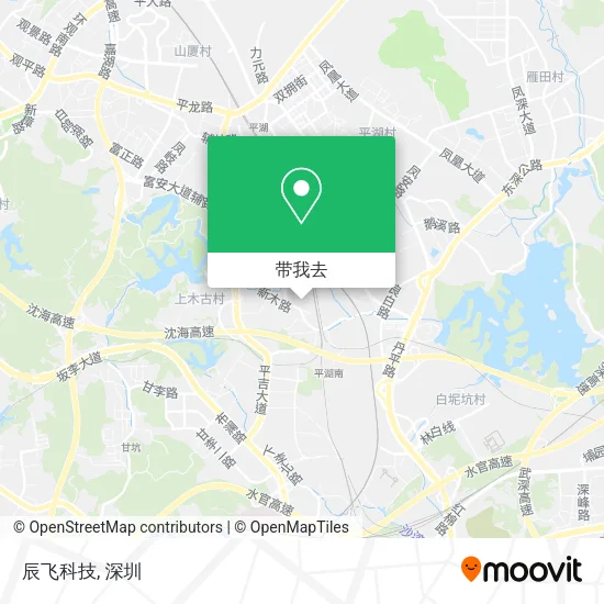 辰飞科技地图
