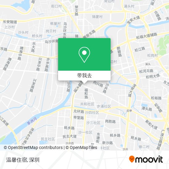 温馨住宿地图
