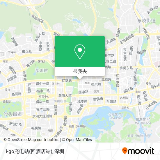 i-go充电站(回酒店站)地图