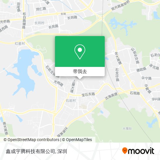 鑫成宇腾科技有限公司地图