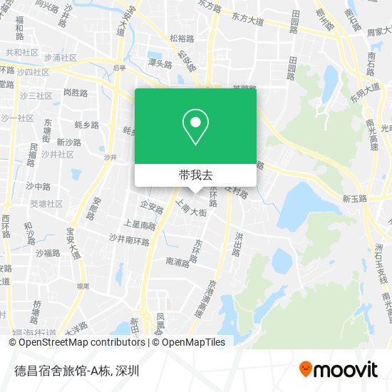 德昌宿舍旅馆-A栋地图