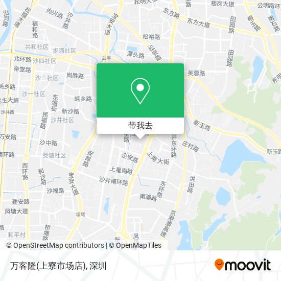 万客隆(上寮市场店)地图