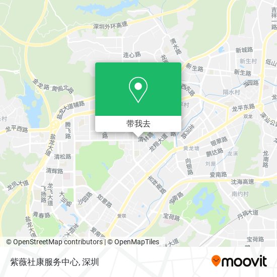 紫薇社康服务中心地图