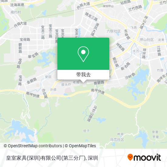 皇室家具(深圳)有限公司(第三分厂)地图