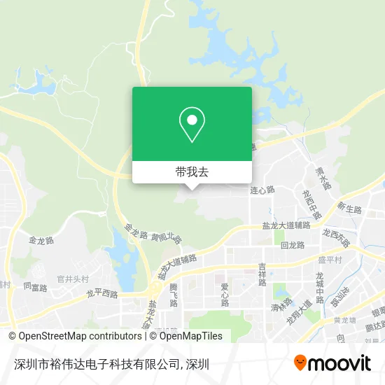 深圳市裕伟达电子科技有限公司地图