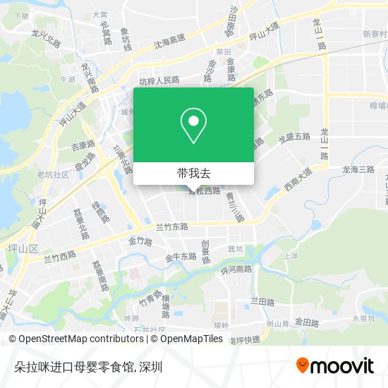 朵拉咪进口母婴零食馆地图