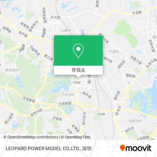 LEOPARD POWER MODEL CO.,LTD.地图