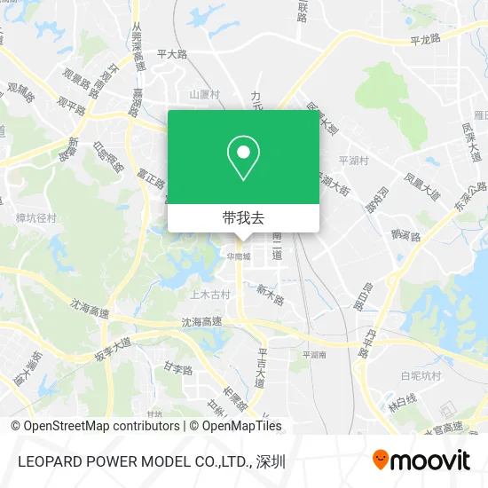 LEOPARD POWER MODEL CO.,LTD.地图