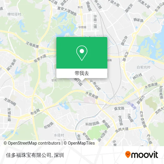 佳多福珠宝有限公司地图