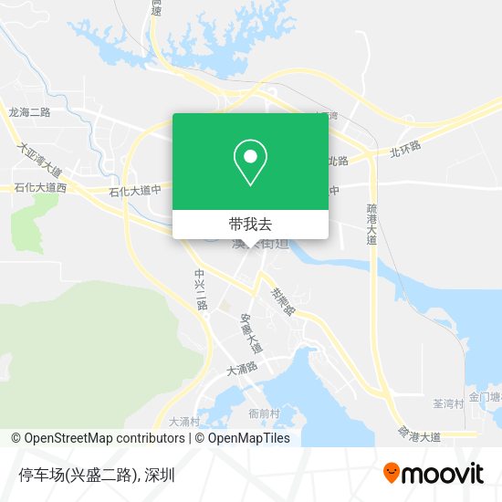 停车场(兴盛二路)地图