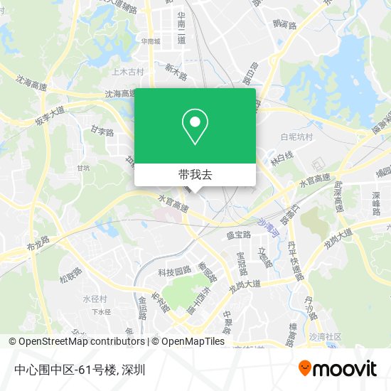 中心围中区-61号楼地图