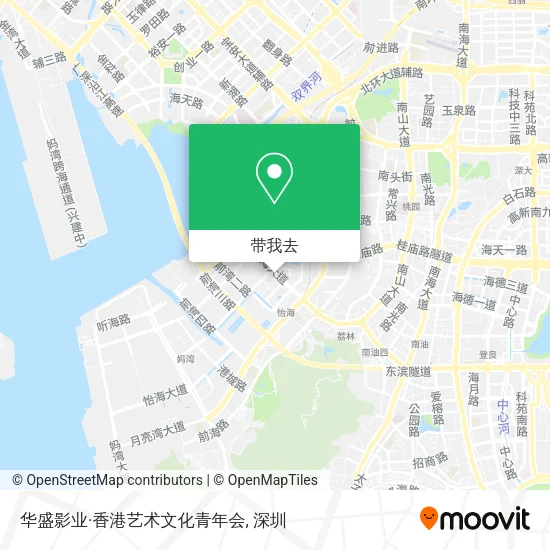 华盛影业·香港艺术文化青年会地图