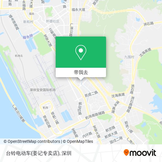 台铃电动车(姜记专卖店)地图