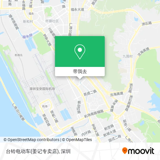 台铃电动车(姜记专卖店)地图