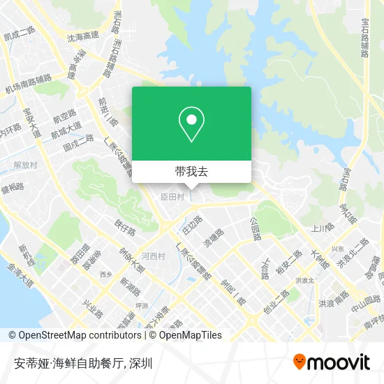 安蒂娅·海鲜自助餐厅地图