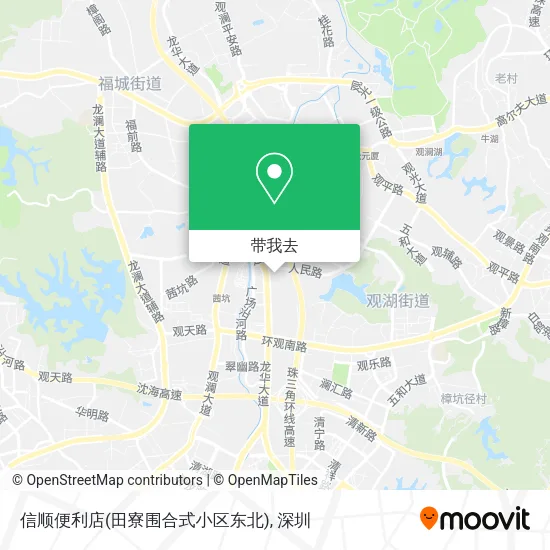信顺便利店(田寮围合式小区东北)地图