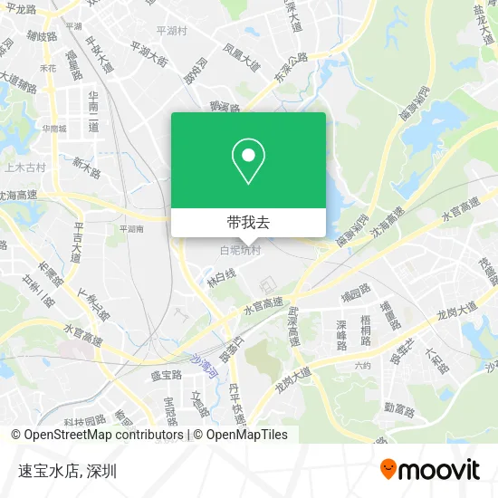 速宝水店地图