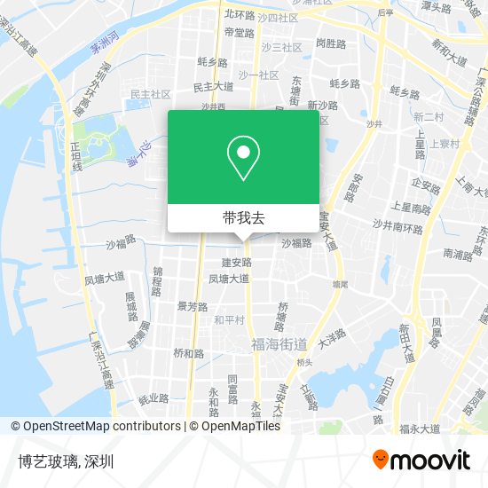 博艺玻璃地图
