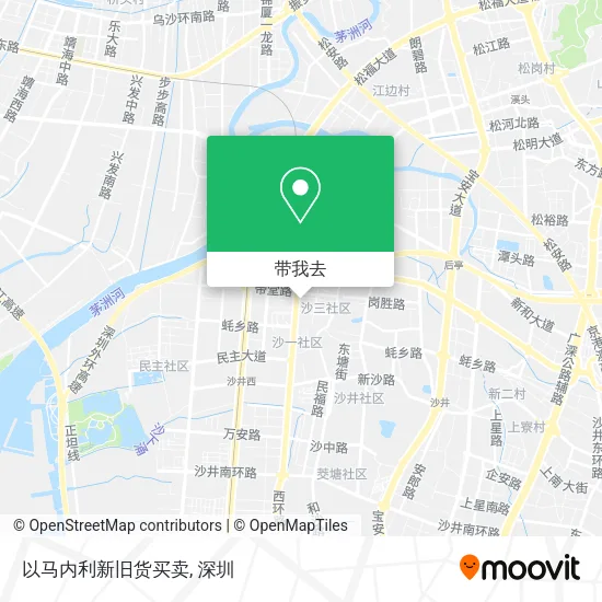 以马内利新旧货买卖地图
