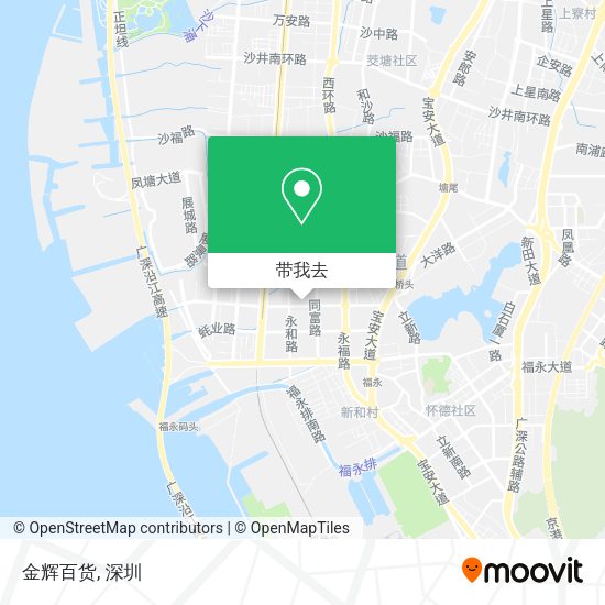 金辉百货地图