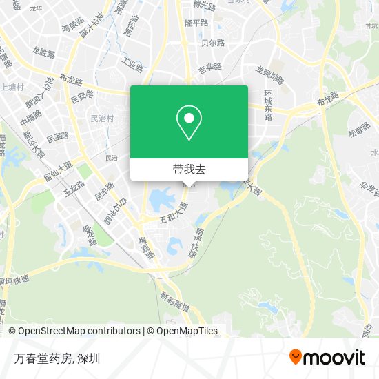 万春堂药房地图