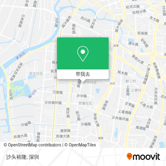 沙头裕隆地图