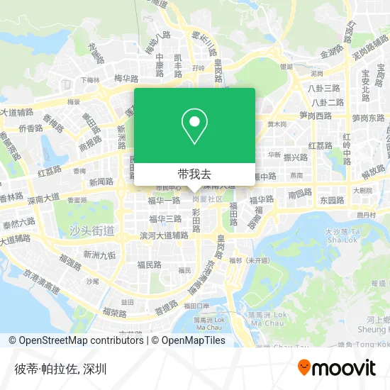 彼蒂·帕拉佐地图