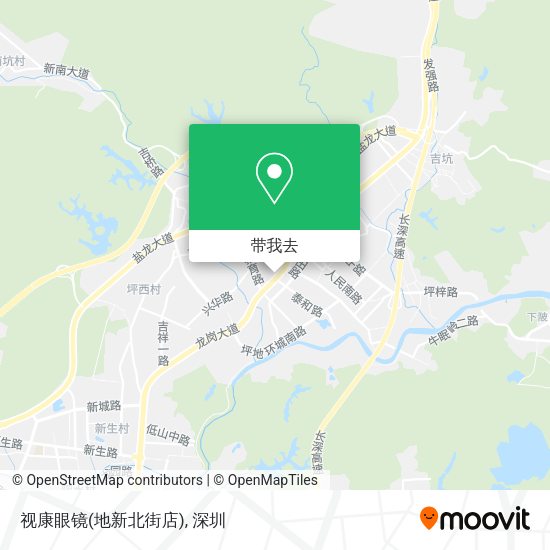 视康眼镜(地新北街店)地图